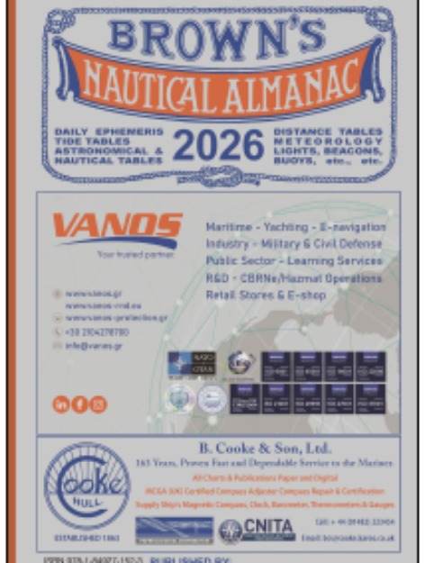 Browns ALMANAC COVER 2026